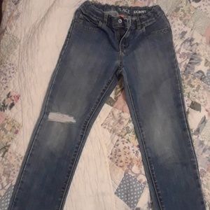 Children's place girls size 7 skinny jeans